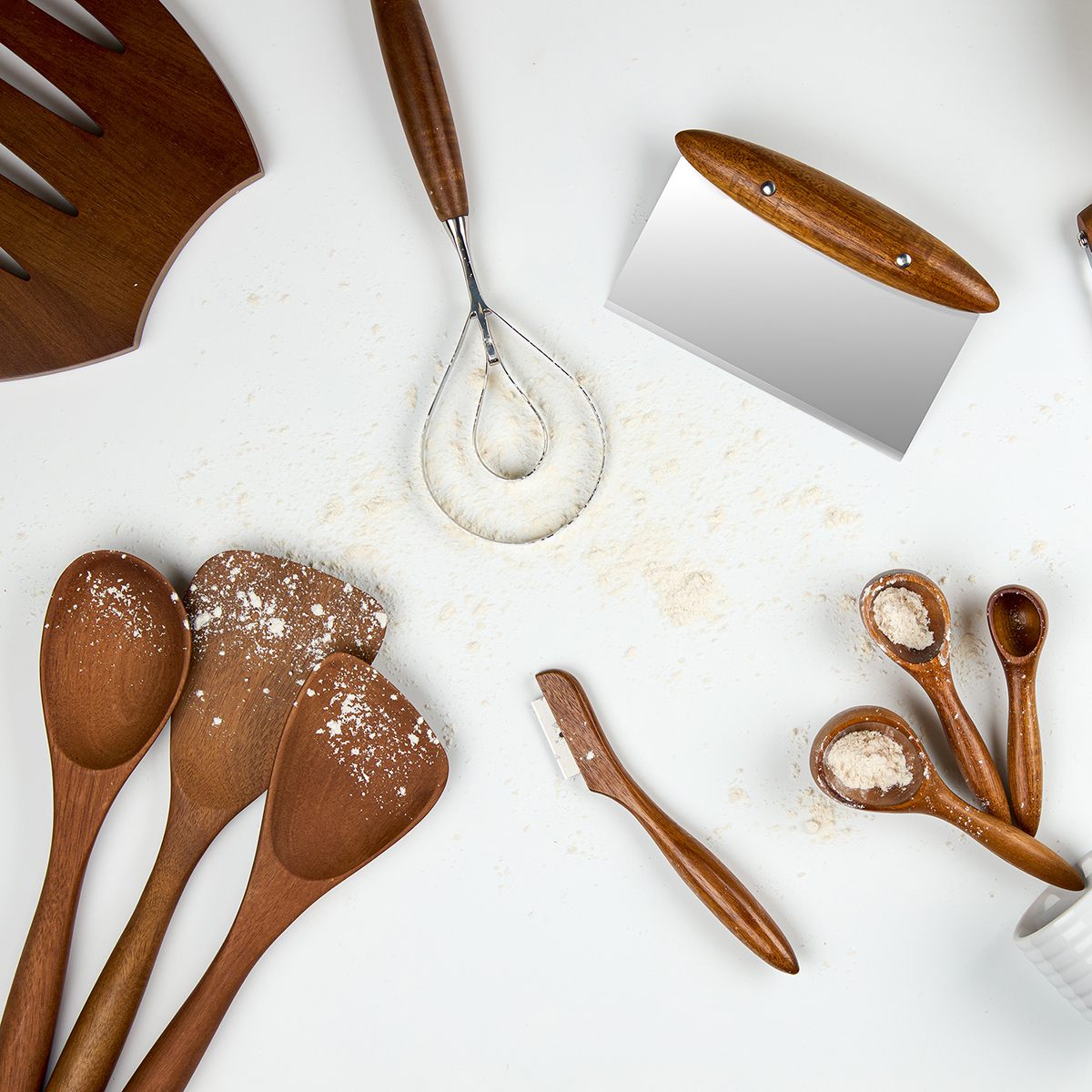 Breaking Bread Measuring Spoons with Canister image number null